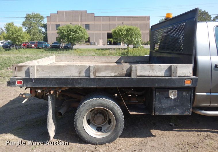 image for item MH9210 2008 Dodge Ram 4500HD  flatbed truck