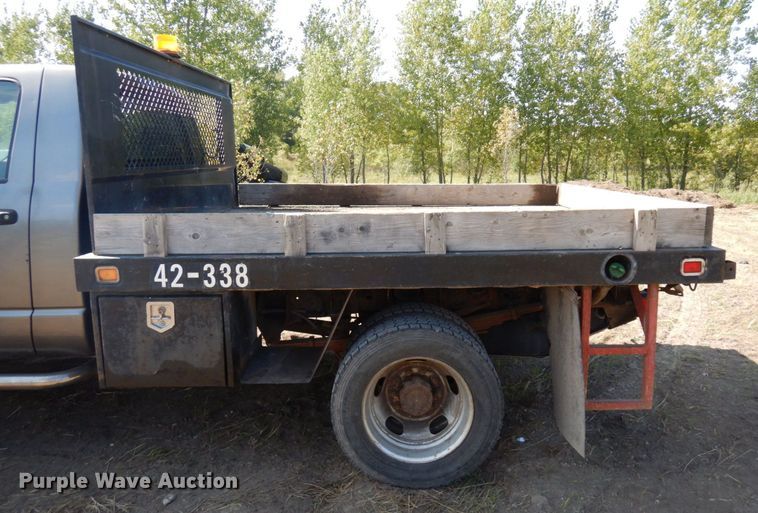 image for item MH9210 2008 Dodge Ram 4500HD  flatbed truck