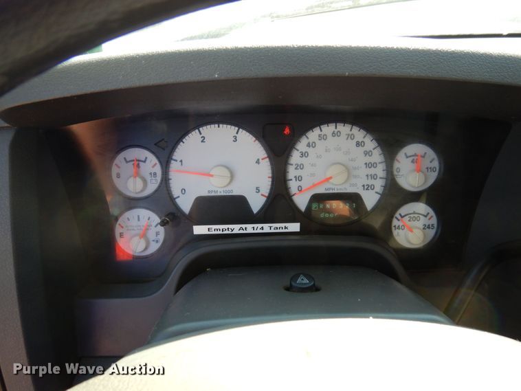 image for item MH9210 2008 Dodge Ram 4500HD  flatbed truck