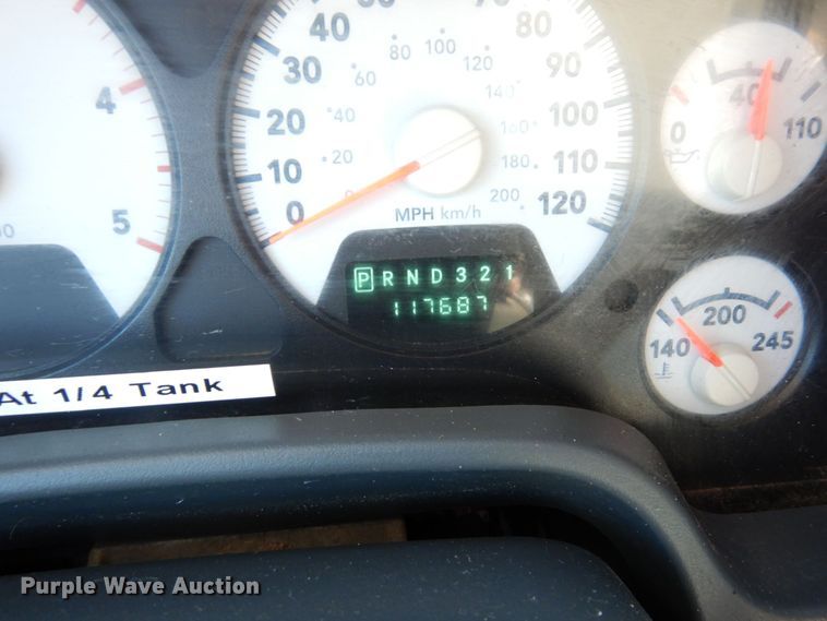 image for item MH9210 2008 Dodge Ram 4500HD  flatbed truck