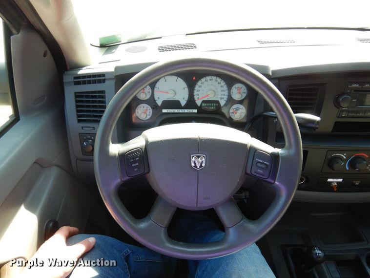 image for item MH9210 2008 Dodge Ram 4500HD  flatbed truck