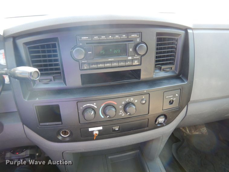 image for item MH9210 2008 Dodge Ram 4500HD  flatbed truck