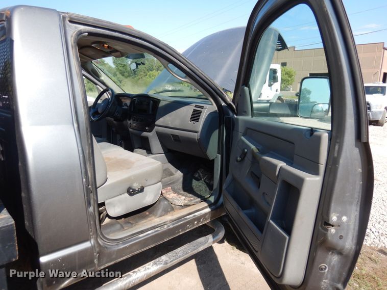 image for item MH9210 2008 Dodge Ram 4500HD  flatbed truck