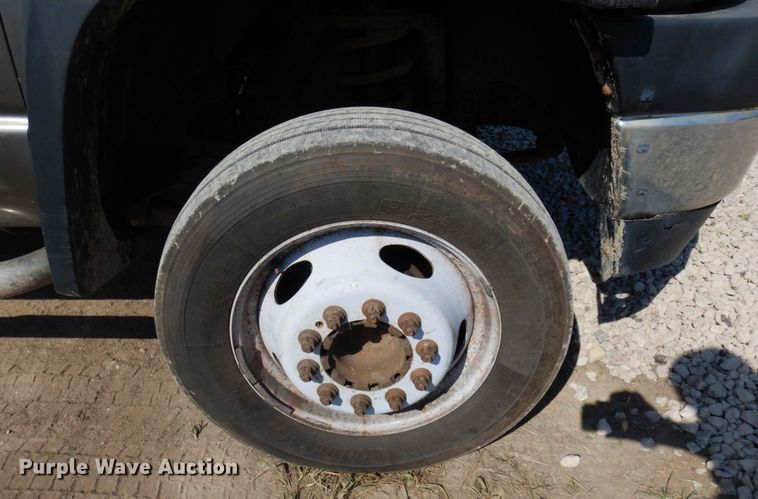 image for item MH9210 2008 Dodge Ram 4500HD  flatbed truck