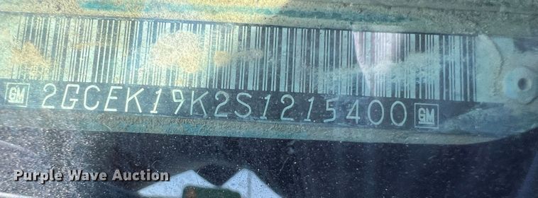 image for item MQ9799 1995 Chevrolet 1500  Ext. Cab pickup truck