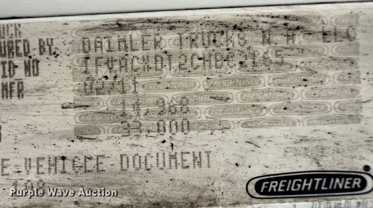 image for item MQ9817 2012 Freightliner Business Class M2 106  crane truck