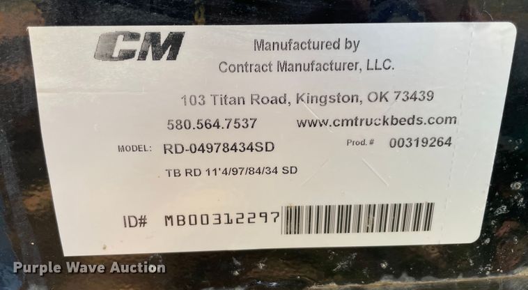 image for item MR9344 CM RD-04978434SD  flatbed