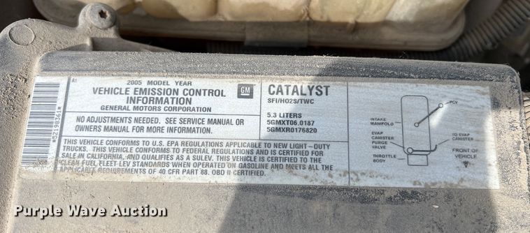 image for item MR9849 2005 Chevrolet Silverado  1500  Ext. Cab pickup truck