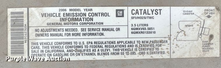 image for item MR9858 2006 Chevrolet Impala LS