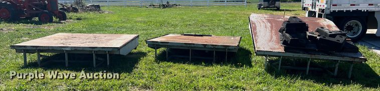 image for item MR9877 (3) Rite Hite adjustable dock levelers