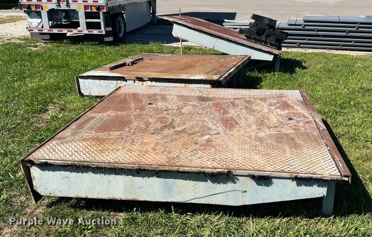 image for item MR9877 (3) Rite Hite adjustable dock levelers