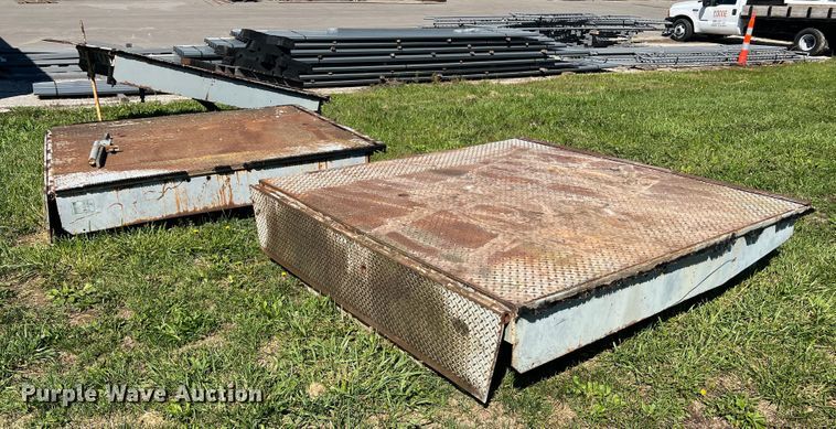 image for item MR9877 (3) Rite Hite adjustable dock levelers