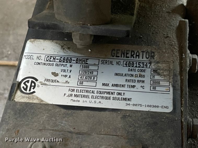 image for item MU9075 (2) generators