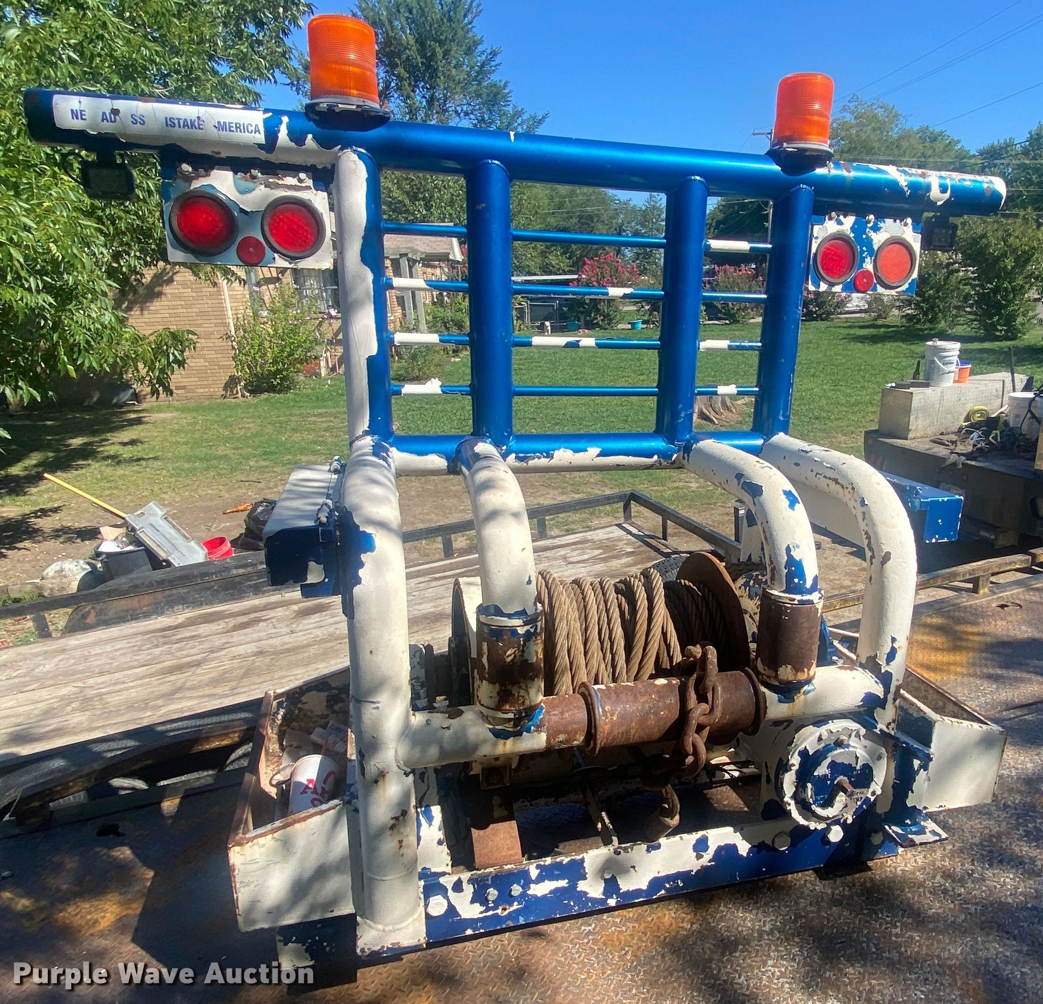 Tulsa Winch RN45WMRF0MX winch in Tulsa, OK Item DK6462 sold Purple