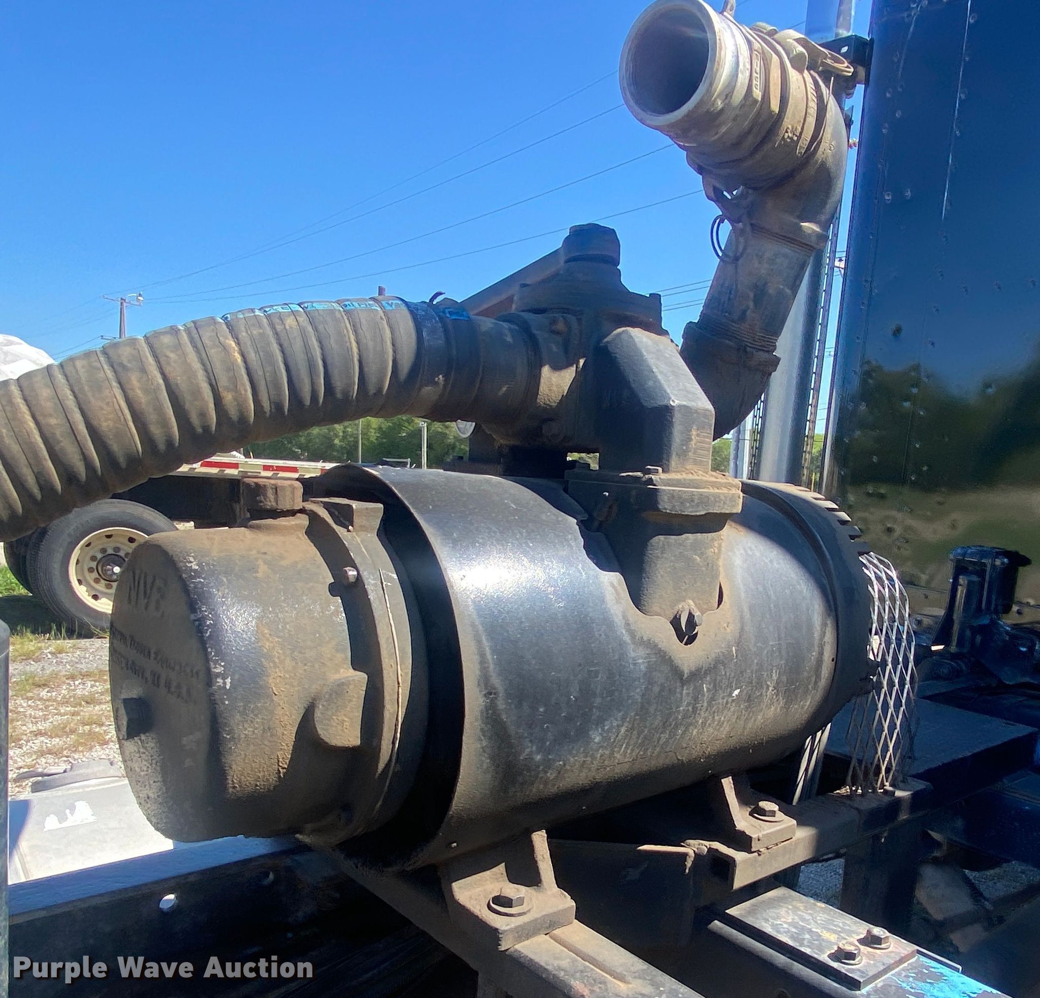 2002 National Vacuum Equipment Inc. NVE367CCW vacuum pump in Tulsa, OK Item DK6465 sold