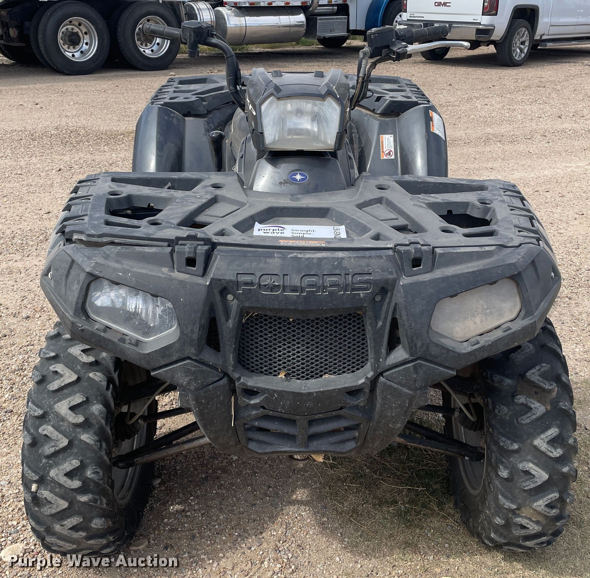 2012 Polaris Sportsman 850 HO ATV in Spearman, TX Item DN5197 sold