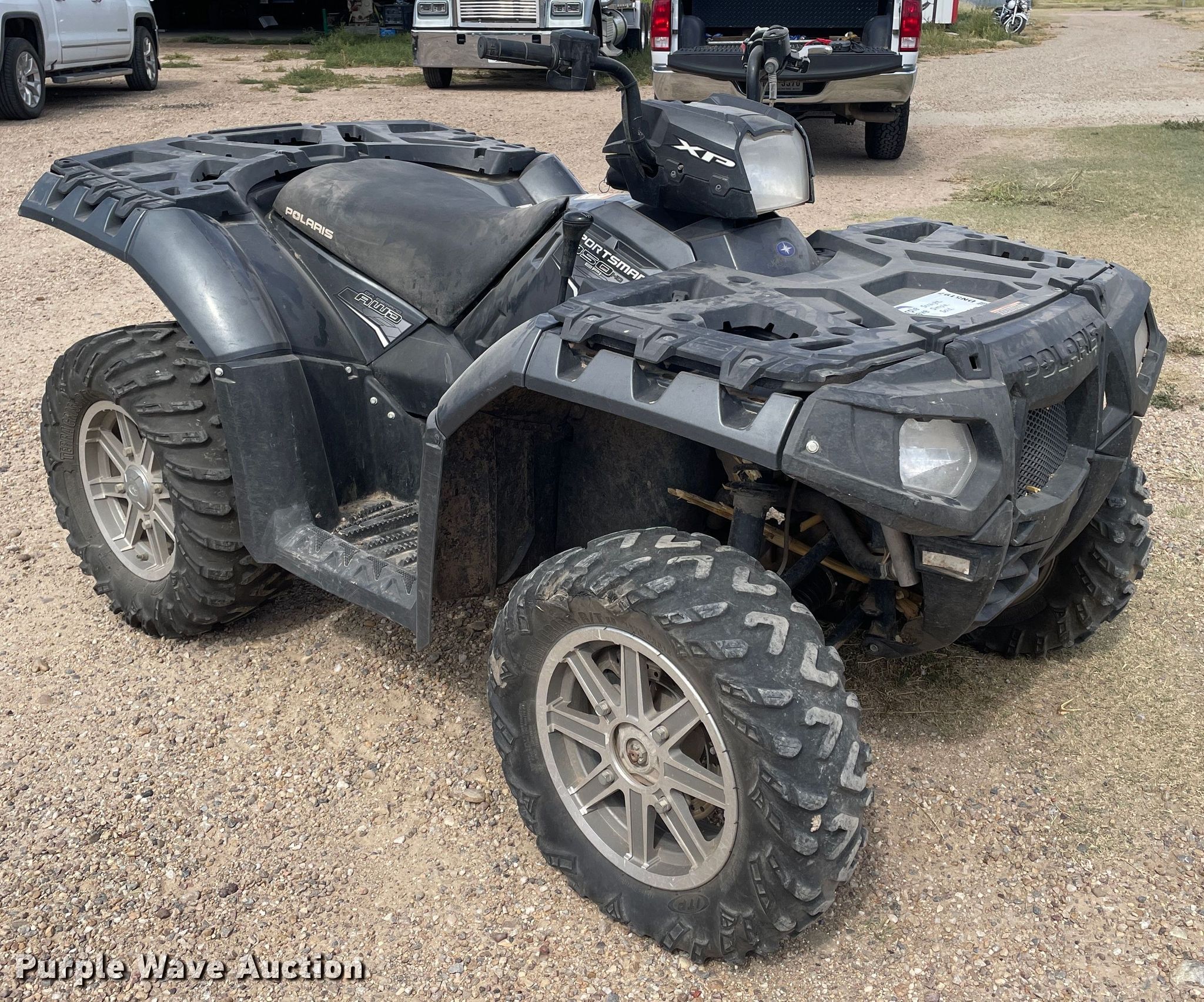 2012 Polaris Sportsman 850 HO ATV in Spearman, TX Item DN5197 sold