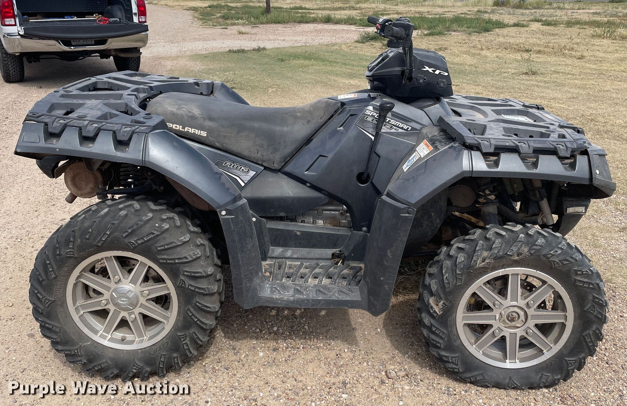2012 Polaris Sportsman 850 HO ATV in Spearman, TX Item DN5197 sold