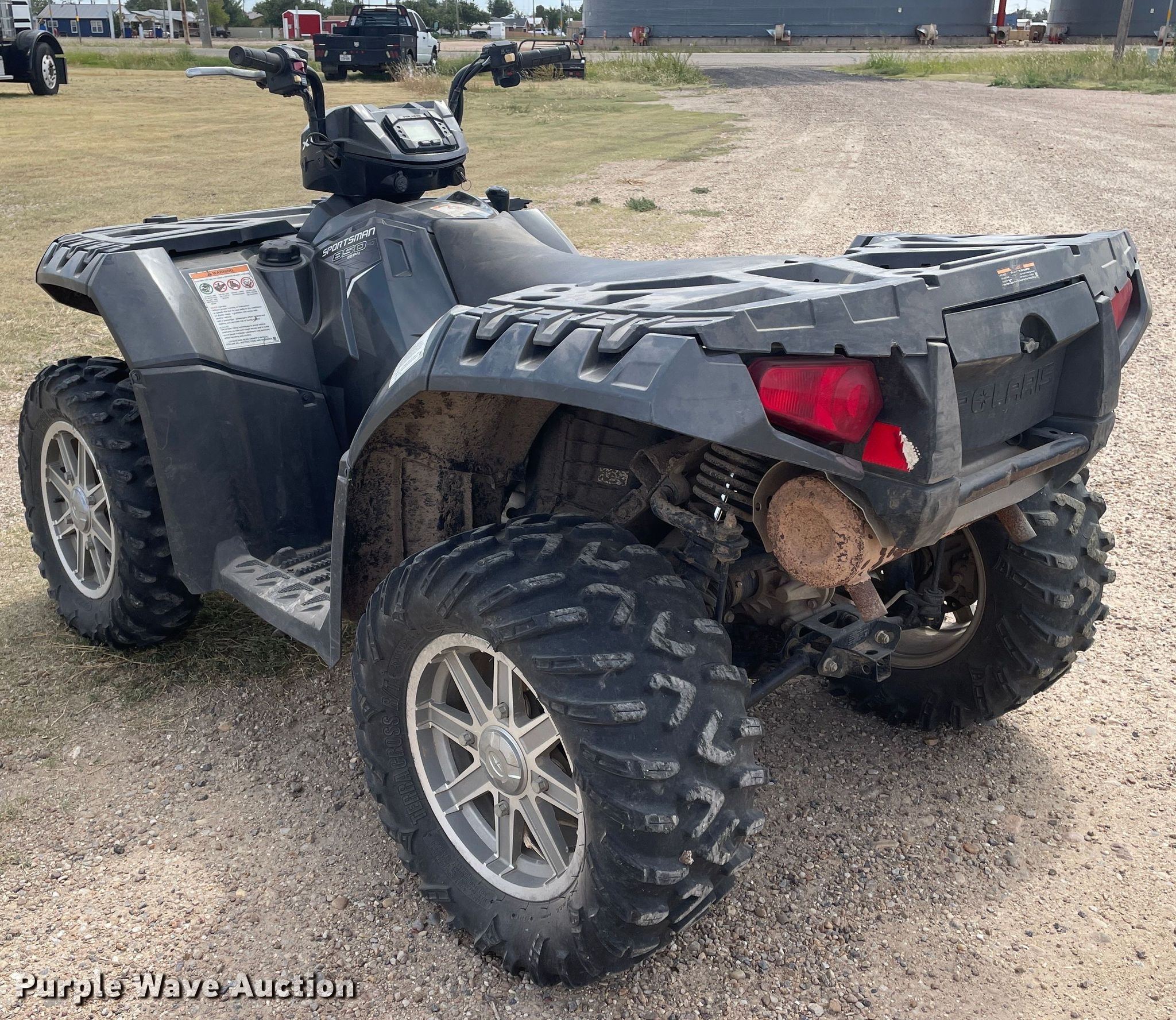 2012 Polaris Sportsman 850 HO ATV in Spearman, TX Item DN5197 sold