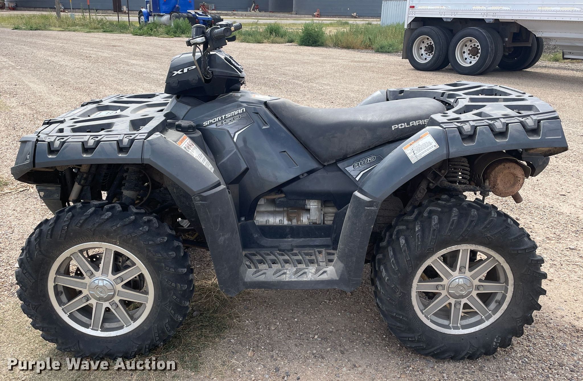2012 Polaris Sportsman 850 HO ATV in Spearman, TX Item DN5197 sold