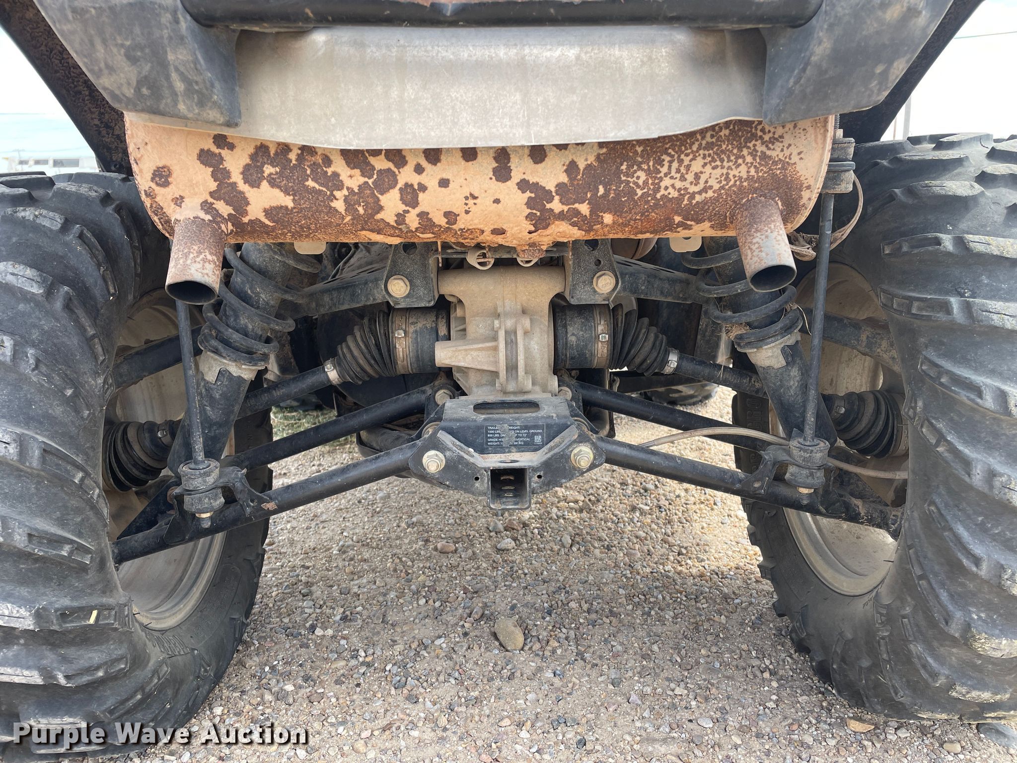 2012 Polaris Sportsman 850 HO ATV in Spearman, TX Item DN5197 sold