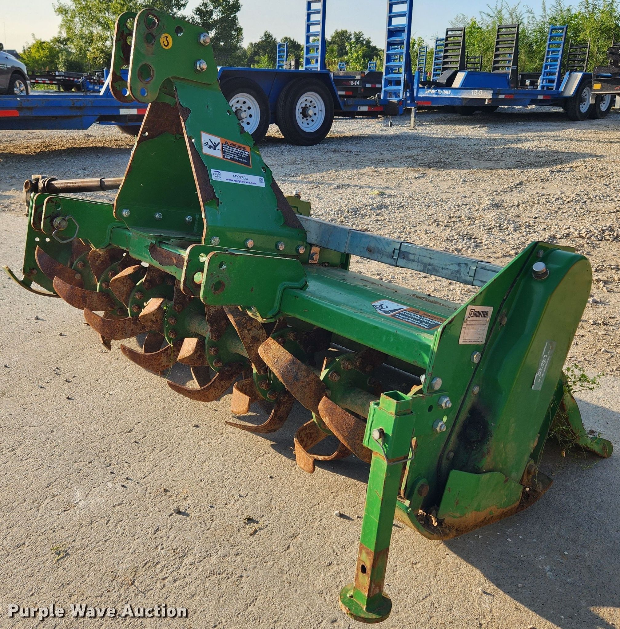 Frontier RT1165 tiller in Saint Peters, MO Item MK9306 sold Purple Wave