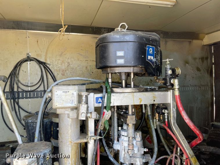 image for item DI1233 2003 United Expressline  sewer rehabilitation spray lining system trailer