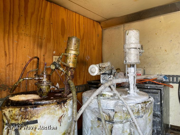 image for item DI1233 2003 United Expressline  sewer rehabilitation spray lining system trailer