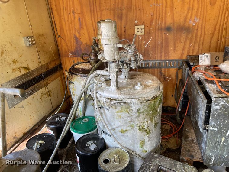 image for item DI1233 2003 United Expressline  sewer rehabilitation spray lining system trailer