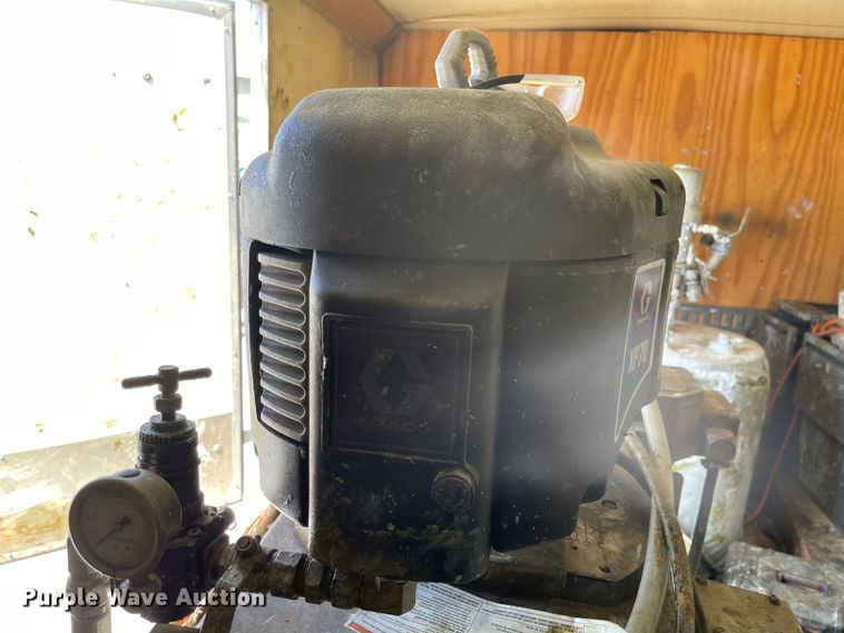 image for item DI1233 2003 United Expressline  sewer rehabilitation spray lining system trailer