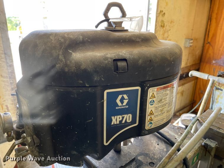 image for item DI1233 2003 United Expressline  sewer rehabilitation spray lining system trailer