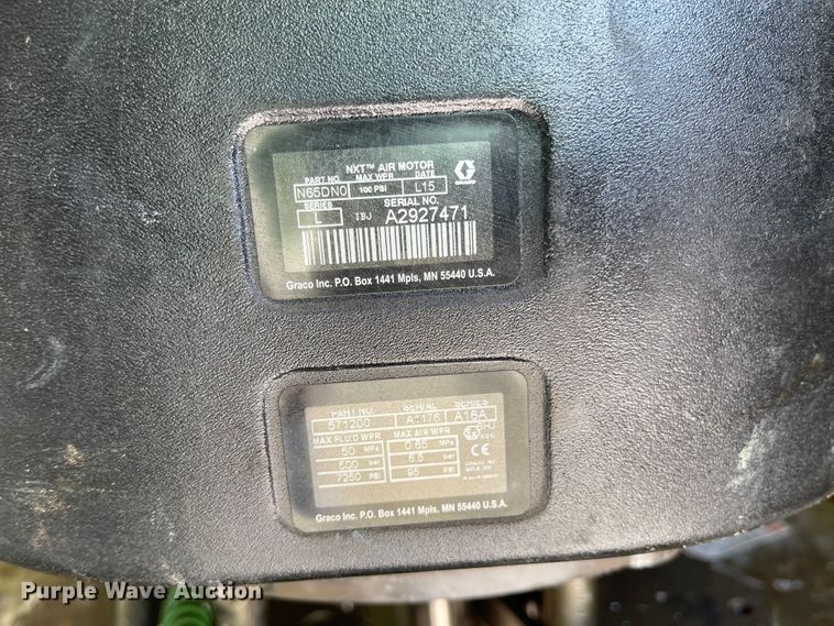 image for item DI1233 2003 United Expressline  sewer rehabilitation spray lining system trailer