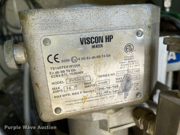 image for item DI1233 2003 United Expressline  sewer rehabilitation spray lining system trailer