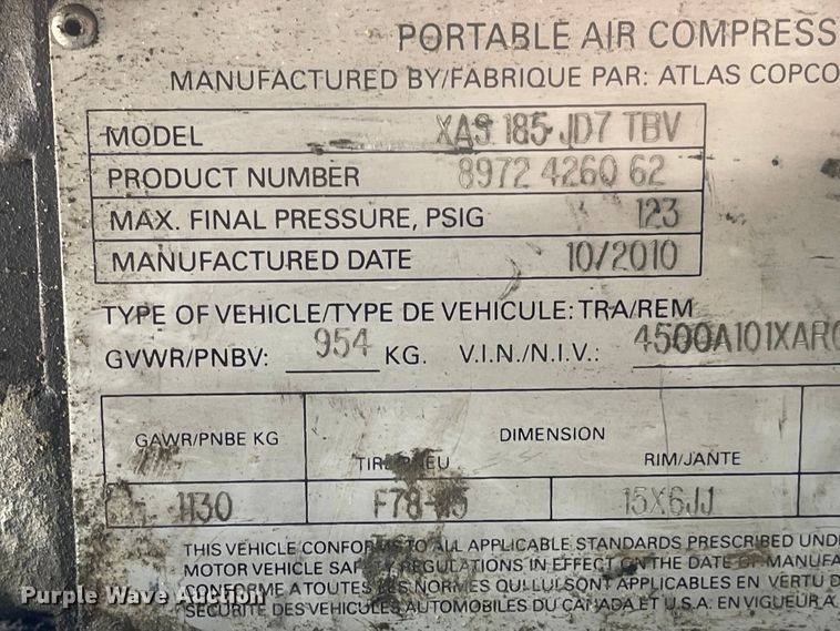 image for item DI1233 2003 United Expressline  sewer rehabilitation spray lining system trailer