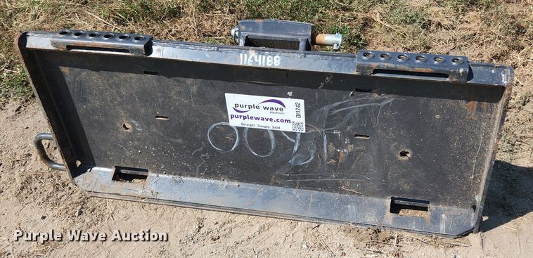 image for item DI1242 Bobcat  skid steer to mini excavator coupler