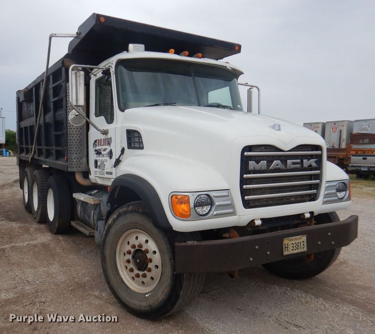 image for item DJ3848 2005 Mack CV713 Granite  dump truck