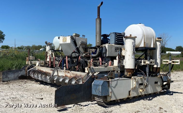 image for item DK6466 1997 HEM 12-27  slip form paver