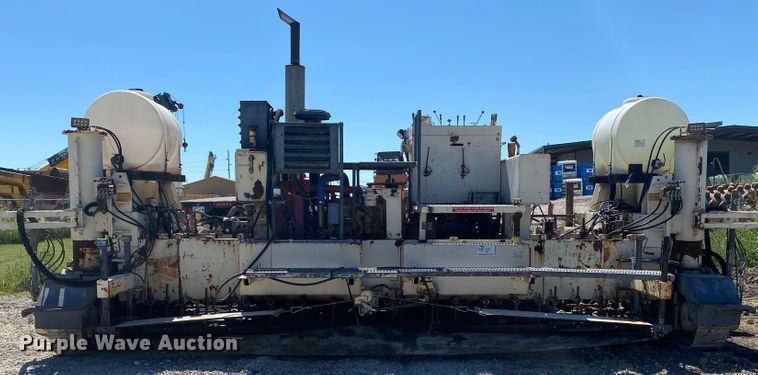 image for item DK6466 1997 HEM 12-27  slip form paver