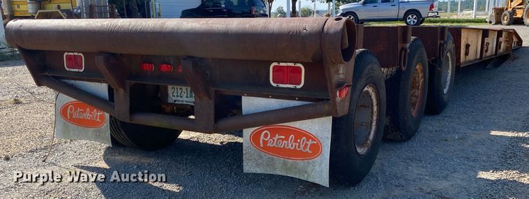 image for item DK6474 1980 Trailmobile 50-L-3FSG  lowboy equipment trailer