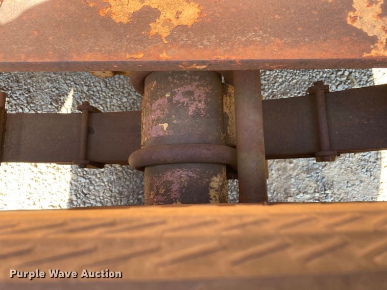 image for item DK6474 1980 Trailmobile 50-L-3FSG  lowboy equipment trailer