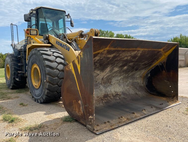 image for item DK6484 2002 Komatsu WA450-5  wheel loader