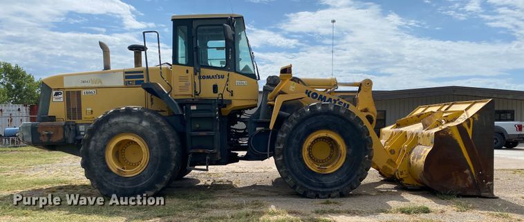 image for item DK6484 2002 Komatsu WA450-5  wheel loader