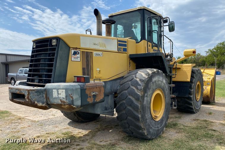 image for item DK6484 2002 Komatsu WA450-5  wheel loader