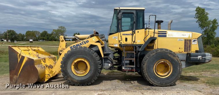 image for item DK6484 2002 Komatsu WA450-5  wheel loader
