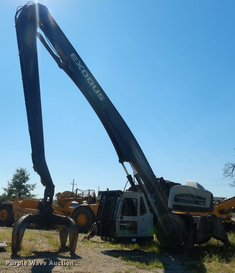 image for item DM3130 2013 Exodus MX447HDR  long reach wheeled excavator