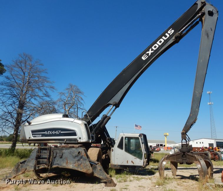 2013 Exodus MX447HDR long reach wheeled excavator in Wamego, KS Item