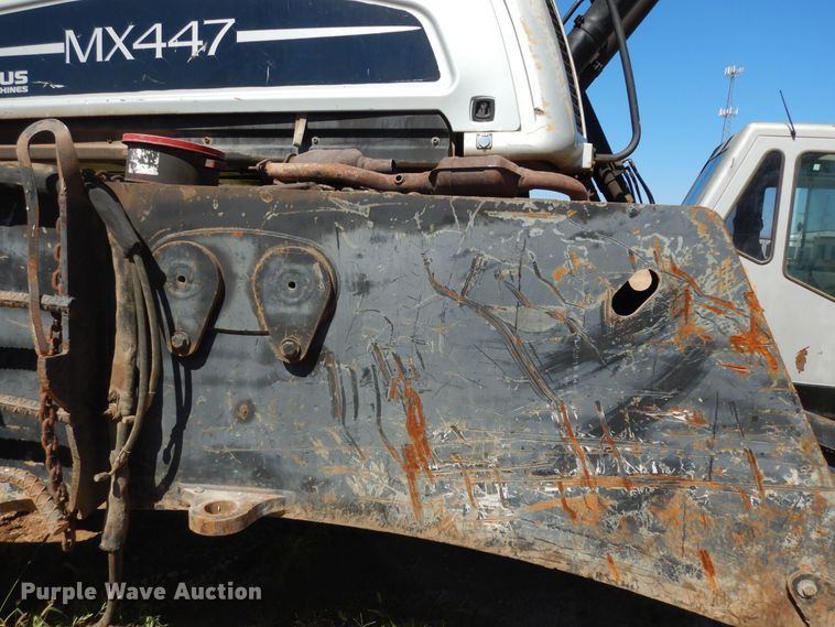 image for item DM3130 2013 Exodus MX447HDR  long reach wheeled excavator