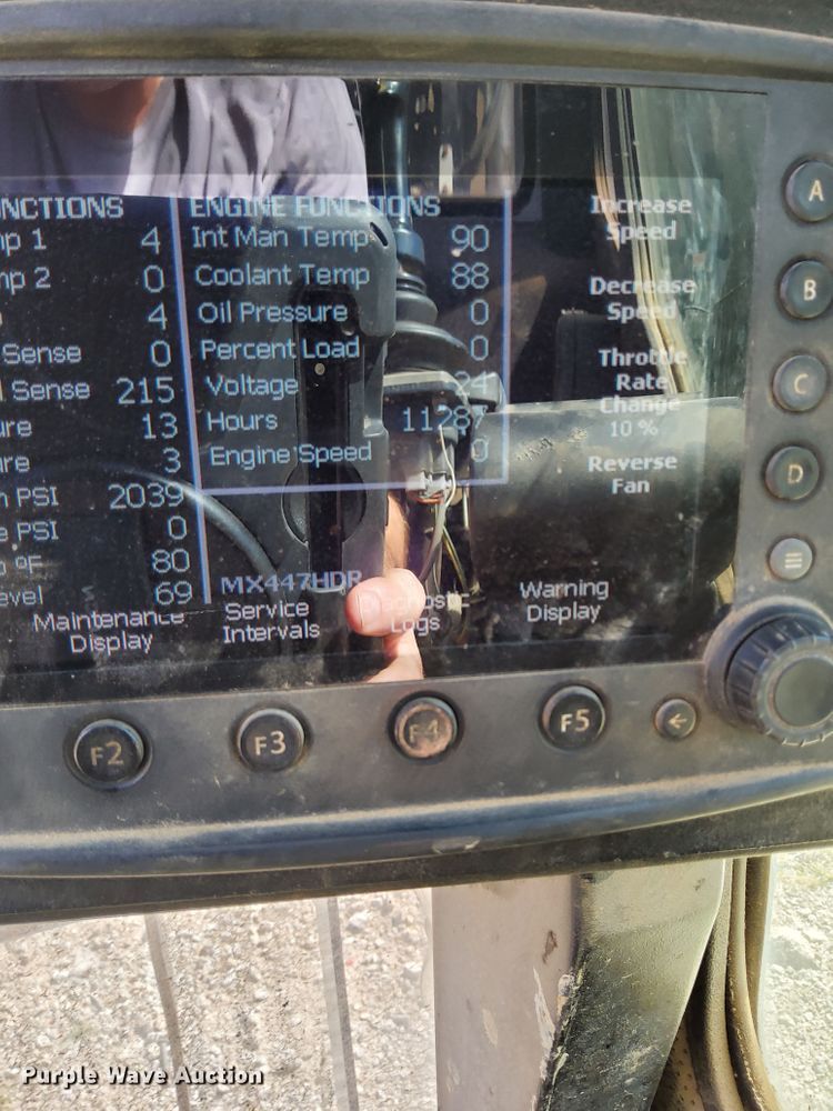 image for item DM3130 2013 Exodus MX447HDR  long reach wheeled excavator