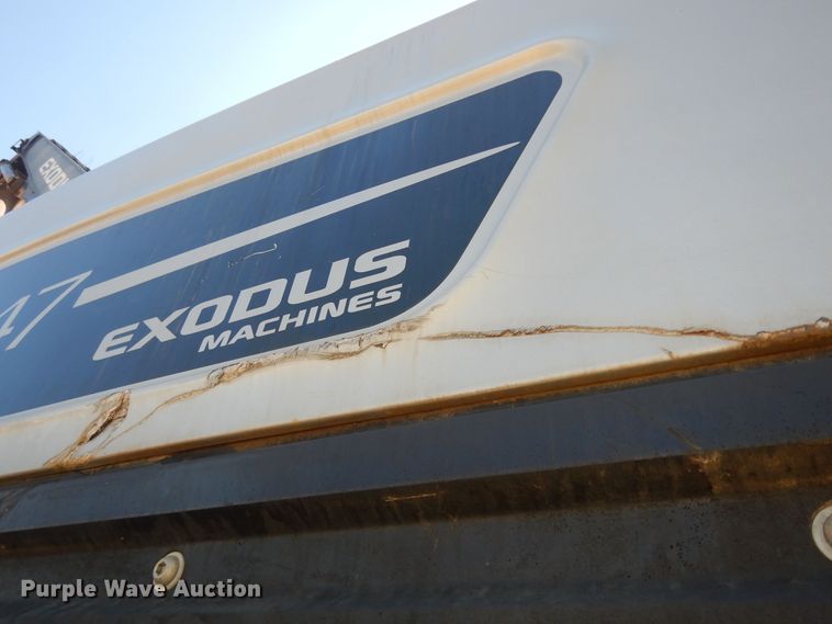 image for item DM3130 2013 Exodus MX447HDR  long reach wheeled excavator