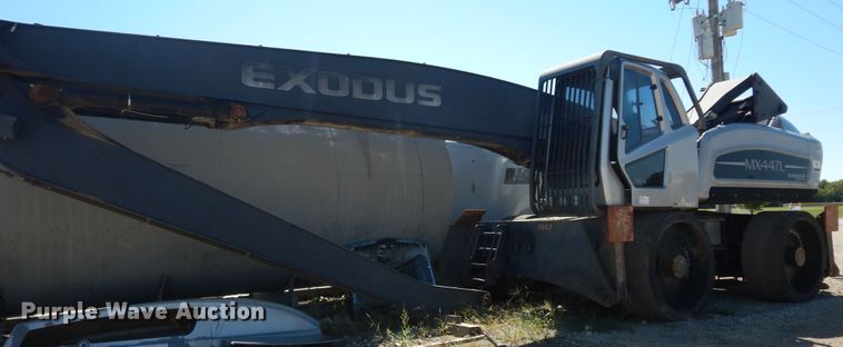 image for item DM3133 2010 Exodus MX447L  long reach wheeled excavator